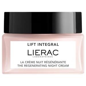 Lierac Lift Integral Crema Notte Antirughe Rigenerante, Liftante Viso, per Tutti i Tipi di Pelle, Formato da 50ml