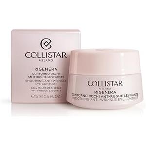 Collistar Rigenera Contorno Occhi Anti-rughe Levigante, Riduce le Righe e le Linee Sottili del Contorno Occhi, Crema-Gel Leggera e Idratante, Senza Siliconi e alcol, 15ml