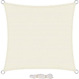 EUGAD Tenda a Vela Impermeabile Vela Ombreggiante Parasole Protezione HDPE Raggi UV 95% per Esterno Giardino per Esterno, Giardino e Terrazza, Piscina