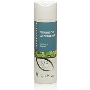 Verdesativa Shampoo Antiforfora 200 ml - Formula Naturale con Canapa e Betulla, Azione Seboregolatrice e Lenitiva