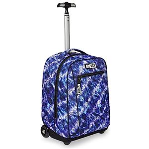 Appack Big Trolley Scuola, Blu, 2 in 1, Doppio Uso, Zaino con Carrello Fisso e Crossover System, Viaggio, Bambino Ragazzo