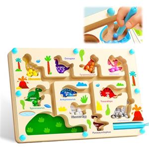 Yistoi Labirinto Magnetico Bambini, Montessori 2-5 Anni, Labirinto Magnetico 2 Anni, Puzzle per Il Conteggio, Giochi Educativi 2 Anni, Regalo di Compleanno per Bambine e Bambini