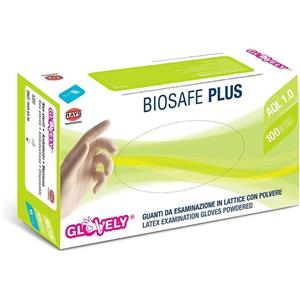 RAYS SPA Guanti in Lattice Bianco Monouso M - 100 Pezzi, Ambidestri, Superficie Liscia