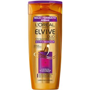 L'Oréal Paris Elvive Ricci Sublimi Shampoo Idratante 400 ml - Idrata e Rivitalizza i Ricci con Volume