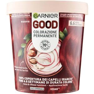 l´orÉal GARNIER C6863500 GOOD COLORAZIONE TINTA PERMANENTE SENZA AMMONIACA 6.6 ROSSO MELOGRANO 160 GR.
