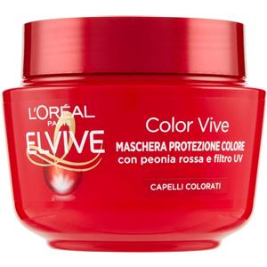 L'Oréal Paris Elvive Color Vive Maschera Protezione Colore 300 ml - Nutrizione Intensa per Capelli Colorati con Filtri UVA/UVB