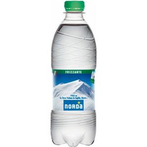 Norda Acqua Minerale Frizzante 50 cl PET - Confezione da 24 Bottiglie