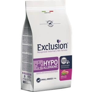 Exclusion Diet Hypoallergenic Small Breed Maiale e Piselli - 2 Kg