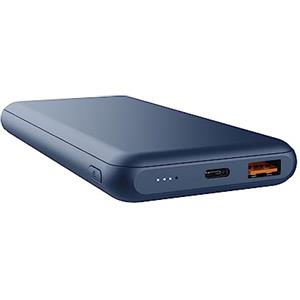 Trust Redoh Power Bank 10000mAh 20W Alta Velocità, PD 18W USB-C, QC 3.0 USB, 50% Plastica Riciclata, Cavo Incluso, Caricatore Portatile iPhone, iPad, Samsung, Xiaomi, Huawei, Tablet - Blu