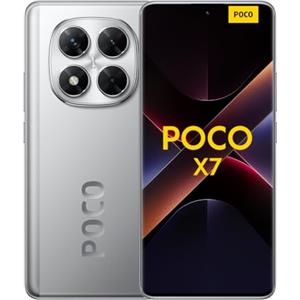 Xiaomi POCO X7 (smartphone), 8+256GB, 50MP camera principale con OIS, batteria da 5.110mAh, IP68 (caricabatterie non incluso), Silver