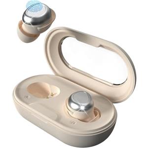 ANSTEN Cuffie per Dormire, In Ear Cuffie Antirumore Bluetooth 5.4, Auricolare Invisibile, Durata della Batteria 48 ore Auricolari per Dormire, Cuffie Wireless per Allenamento Sportivo