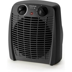 Taurus Gobi-Heater, termoventilatore, silenzioso, 2000 W, termostato regolabile, funzione di ventilazione, 2 posizioni di calore, maniglia per il trasporto