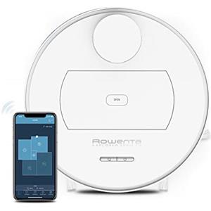 Rowenta Explorer Serie 75 Robot Robot Aspirapolvere Lavapavimenti con Mappatura Precisa e Tecnologia Laser, 2.700Pa, Autonomia 2 Ore, Compatibile con Smartphone e Assistenti Vocali, Total Care RR7647