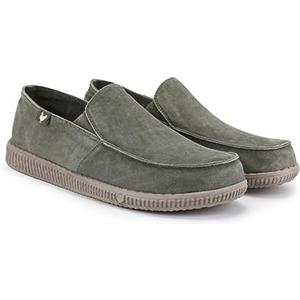WALK IN PITAS | WP150 Slip ON Washed | Mocassini Uomo | Scarpe da Barca | Sportive Uomo | Sneakers Casual | Scarpa da Vela | Calzatura Senza Lacci | Scarpe Walkinpitas | Periscope 42