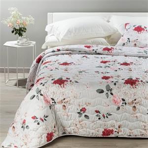 Caleffi 1002599 Microfibra Soave Copriletto Primaverile per Singolo Letto, Naturale