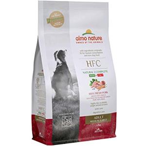 Almo Nature HFC Adult M-L, Crocchette per Cani Adulti - Maiale Fresco - Sacco da 1,2 kg