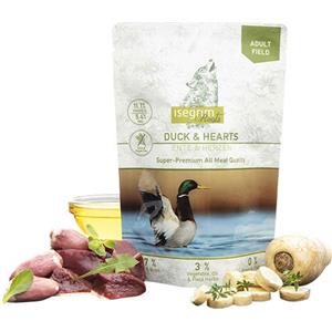 Isegrim Roots Cibo Umido Super Premium per Cani Adulti - Anatra e Cuori di Pollo, 410g