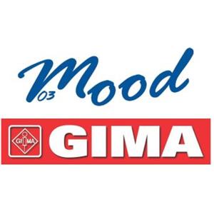 GIMA Container Medio con Filtro - 465x280 mm, Altezza 200 mm, Fondo Perforato, Colore Blu
