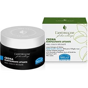 Helan L'Antirughe - Crema Viso Antirughe, Skincare Liftante con Vitamina C e E, Crema Idratante Viso Rimpolpa con Retinolo e Peptidi Antiage, Skin Care Stimola Collagene Avocado e Burro di Karitè 50ml