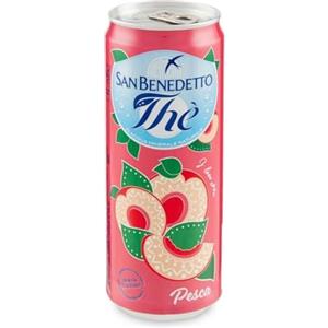 San Benedetto - Thè alla pesca in lattina, 24 lattine da 330 ml [7920ml]