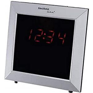 techno line TechnoLine WQ 110 Radiosveglia, Argento, 12x5.3x12 cm