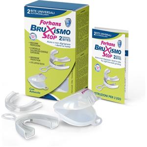 URAGME Srl forhans bite universali automodellanti bruxismo stop 2 pezzi