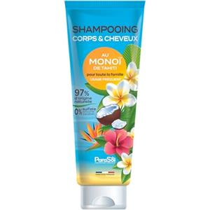 ParaSol - Shampoo corpo e capelli al Monoï de Tahiti - 97% di origine naturale - 0% solfato, silicone, Paraben - Made in France