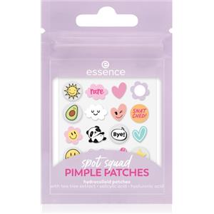 Essence Spot Squad Pimple Patches - Cerotti Idrocolloidali per Brufoli, 32 Pezzi con Estratto di Tea Tree e Acido Salicilico