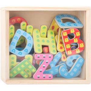 Small Foot Lettere colorate con calamita „Educate"