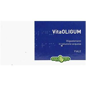 Erba Vita Vitaoligum D-B - 20 Fiale da 2 ml con Oligoelementi in Soluzione Acquosa