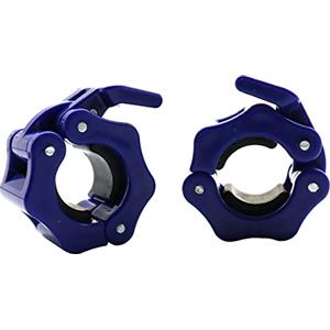 Tioamy Morsetti per bilanciere, per sollevamento pesi standard, con chiusura a sgancio rapido, 1 paio da 25 mm