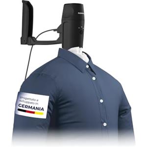 CLEANmaxx Stiratura automatica delle camicie PRO | Sostituisce il ferro da stiro, l'asse da stiro e la vaporiera | Dispositivo di stiratura per camicie, camicette e T-shirt | Innovativo ed efficiente