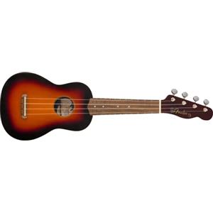 Fender California Coast Venice - Ukulele soprano con tastiera in noce - 2 colori sunburst