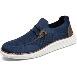 VGPSFN Mocassini da Uomo Pantofole Piatte Slip on Mocassino Pantofole Scarpe da Barca Scarpe da Passeggio Scarpe da Completo Comode Traspiranti Leggere Fitness Sneakers Grigio Chiaro EU 47