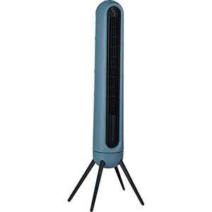 Ardes - Ventilatore Torre ROCKET Digitale Altezza Variabile - Ventilatore Verticale 3 Velocità con 2 Set Piedini Intercambiabili per Doppia Altezza - Telecomando + Timer 9h e Maniglia - Verde Salvia