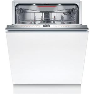 Bosch SMV6ECX10E Serie 6, Lavastoviglie da incasso a scomparsa totale, Home Connect, Extra Clean zone: lavaggio intenso per lo sporco più ostinato, Diagnostica da remoto, EmotionLight, 60 cm