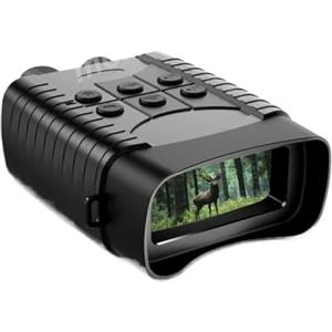 NGBFF Visore Notturno, B2 850nm IR Binocolo for visione notturna Occhiali da caccia Registra videocamera DVR digitale con scheda SD 32G con batteria 18650,per birdwatching, sport all'aria aperta, viaggi, c