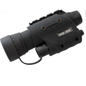 NGBFF Visore Notturno, Monocolo for visione notturna RG-88 Telecamera a infrarossi con zoom 5X Imaging verde scuro completo a lungo raggio for caccia all'aperto con supporto for fucile,per birdwatching, sp