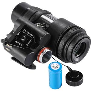 NGBFF Visore Notturno, Dispositivo di visione notturna a infrarossi for esterni montato sulla testa monoculare Ambito NVG 1X Campeggio digitale a infrarossi PVS-18,per birdwatching, sport all'aria aperta,