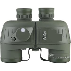 NGBFF Visore Notturno, Telescopi con telemetro stabilizzato for visione notturna 10x50 LLL Bussola Binocolo militare,per birdwatching, sport all'aria aperta, viaggi, campeggio(Groen)