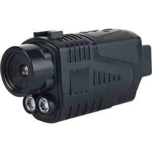 NGBFF Visore Notturno, Monocolo con zoom digitale 5X Dispositivo di visione notturna a infrarossi 1080P 5MP Visione 300M Telescopio da campeggio for caccia all'aperto Viaggio in barca,per birdwatching, spo