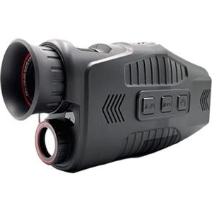 NGBFF Visore Notturno, Visione notturna 1080P Monoculare for caccia Telescopio da caccia con zoom digitale a infrarossi 5x con schermo da 1,5 Scheda IF 32/64 Full Dark 300m,per birdwatching, sport all'ari