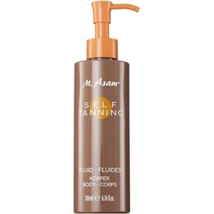 M. Asam M. Asam SUN Self Tanning Fluid (200 ml) - Autoabbronzante per il corpo con effetto immediato e a lungo termine, abbronzatura naturale e duratura, ingredienti idratanti