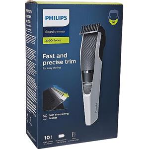 Philips Beardtrimmer Series 3000 BT3206/14 Barbero con Batería