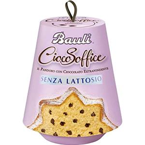 Bauli Pandoro Bauli Il Pandoro CiocoSoffice Senza Lattosio con Gocce di Cioccolato 700 g