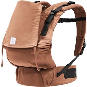 Stokke Marsupio Stokke Limas Flex, Terracotta (OCS) - Marsupio per neonati con fibbia intera - Tre opzioni di trasporto - Sicuro per bambini da 1 mese/4 kg fino a 20 kg