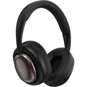 ND NEXT DESTINATION Cuffie senza fili Bluetooth 5.3 con Bass e Suono Stereo Casco a Fascia con Batteria a Lunga Durata Apparecchio acustico Moderno di Buon Suono (Nero)