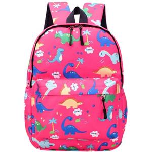 YAMEIZE Zaino per Bambino per Scuola Asilo-Carino Zainetto per Bambini Dinosauro Cartone Animato Asilo per Bimbo Piccoli 2-6 Anni