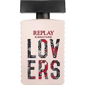 REPLAY - Signature lovers for Woman Eau de Toilette - Profumo da donna floreale dolce sensuale charmant intenso elegante sexy deciso Flacone da 100 ML