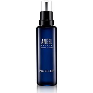 MUGLER Angel Elixir, Eau de Parfum, Profumo Donna, Profumo Legnoso, Floreale e Gourmand, Fragranza Magnetica, Ricaricabile, Ricarica 100 ml